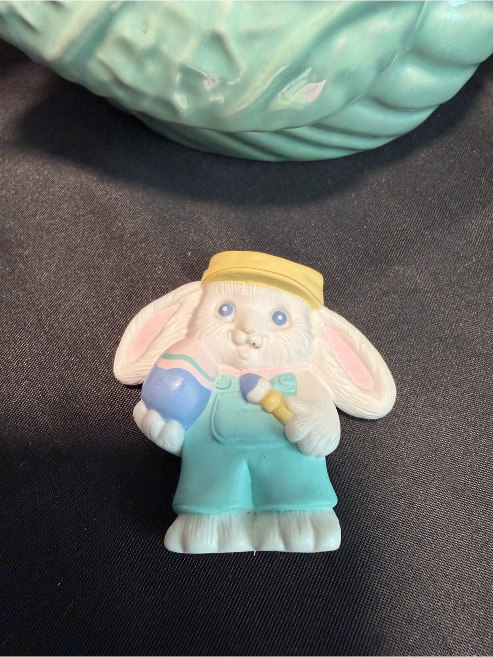 Hallmark Cards INC Pastel Bunny Brooch. EUC